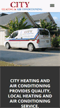 Mobile Screenshot of cityheatandair.com